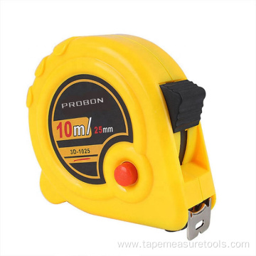 ABS three locks restractable tape measure